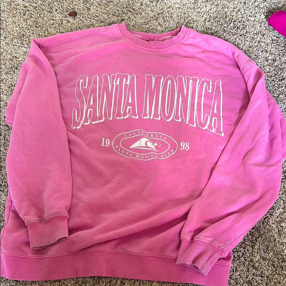 Santa Monica Pink Sweater